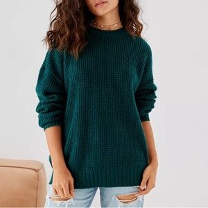 AE Oversized Waffle Knit Sweater